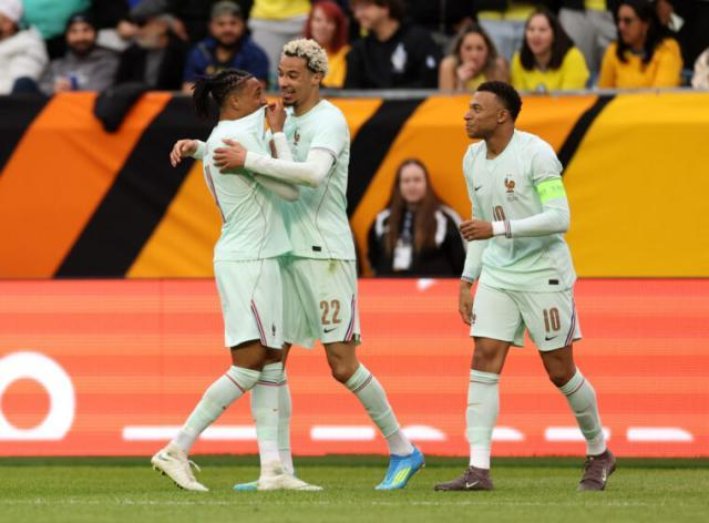 法国战术革新掀青春风暴 杜埃梅开二度助队连胜