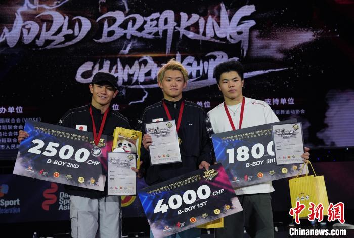 霹雳舞世锦赛：刘清漪获女子亚军 中国男子首夺